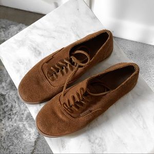 VANS brown suede shoes